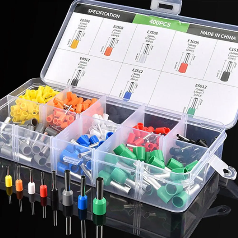 Tube Type Terminal Block Cold Pressed Terminal Block Pin Type Terminal Block European Style Tube Type Terminal Block Box view 4