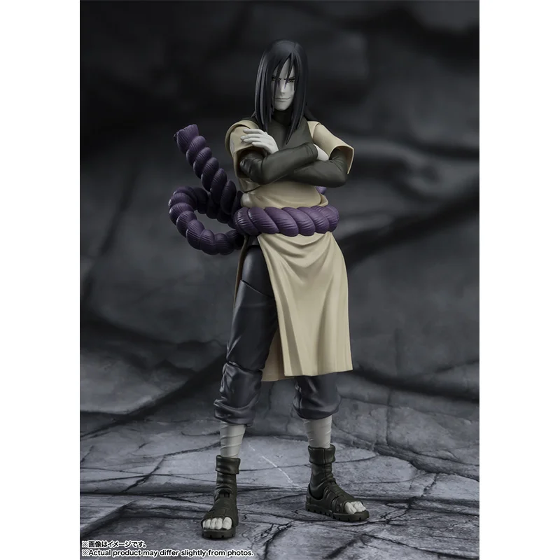 Bandai S.h.figuarts Orochimaru Naruto: Shippuden 16Cm Anime Orginal Action Figure Model Children's Toys Birthday Gift Collection