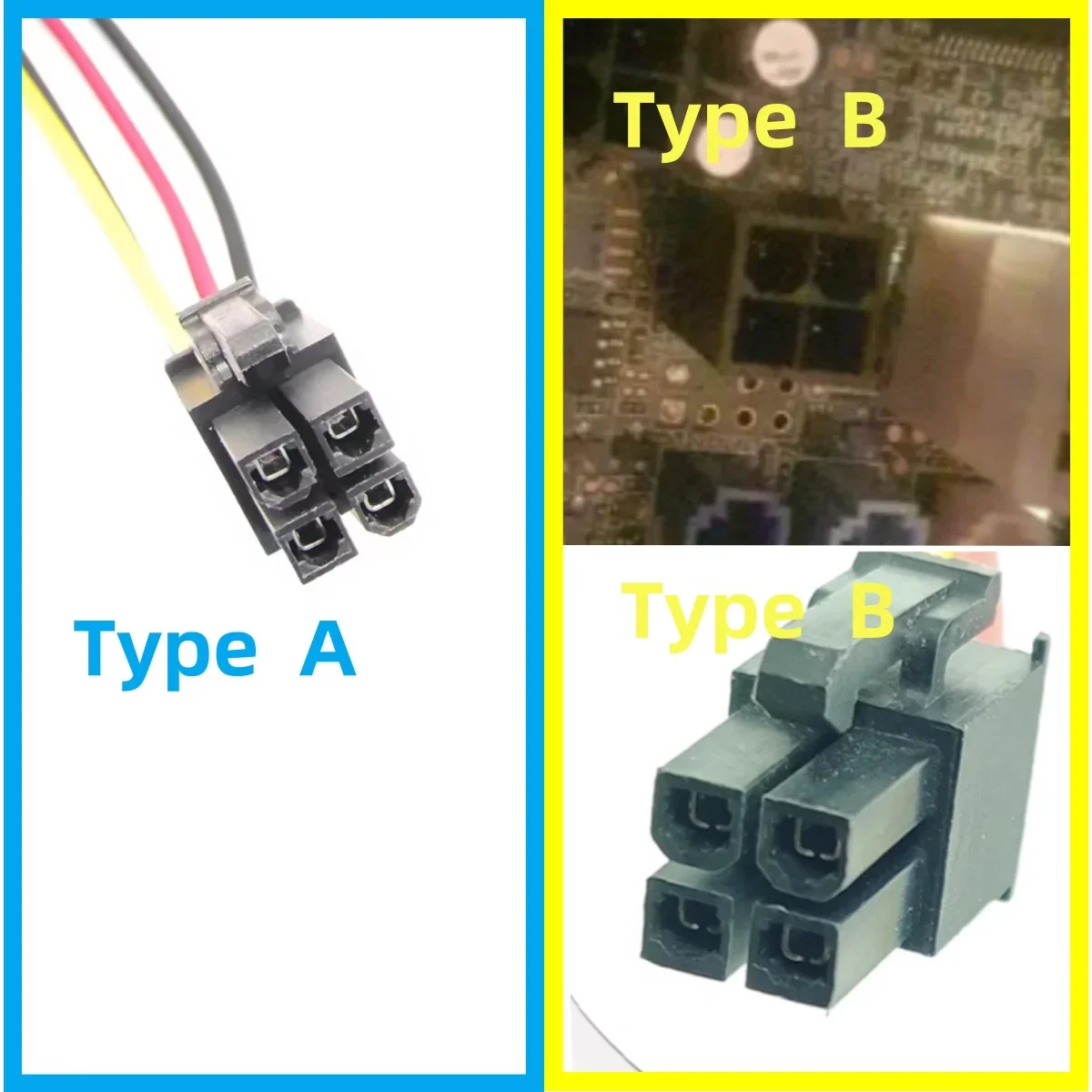 4Pin To 2-Port 3-Port HDD SSD SATA Power Socket Cable Conector For HP 6000 6200 6300 8000 8100 8200 Computer Mainboard ATX PSU