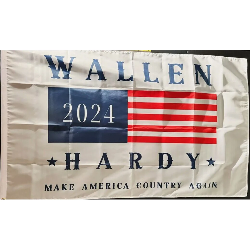 90x150cm Wallen Flag of 2024 HARDY BANNER WITH TWO GROMMETS No Flagpole