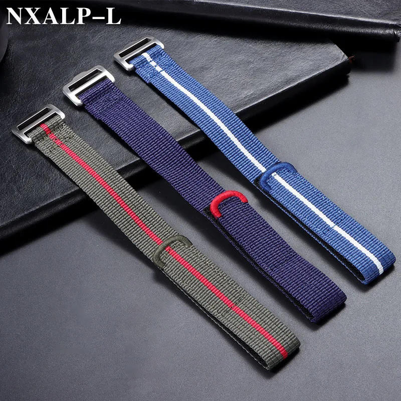 20mm 22mm Nylon Watch Strap for Tudor for Seiko Water Ghost Bracelet Military Sport Canvas Fabric Wrist Band Men Women Wristband