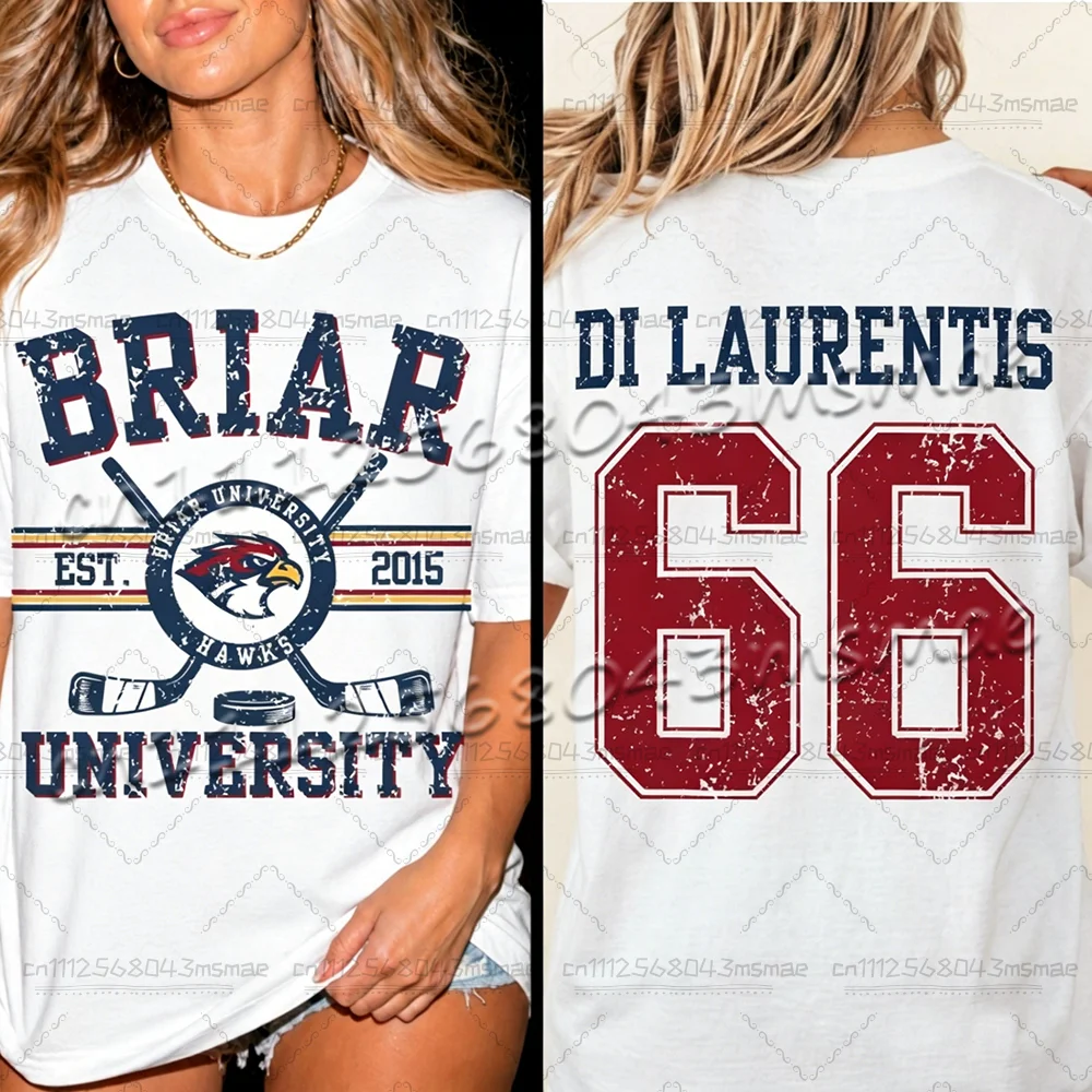 26 Off Campus Graham 44 T-shirt Men Women Summer Cotton Y2K Clothing Fashion High Quality Short Sleeved Top Streetwear