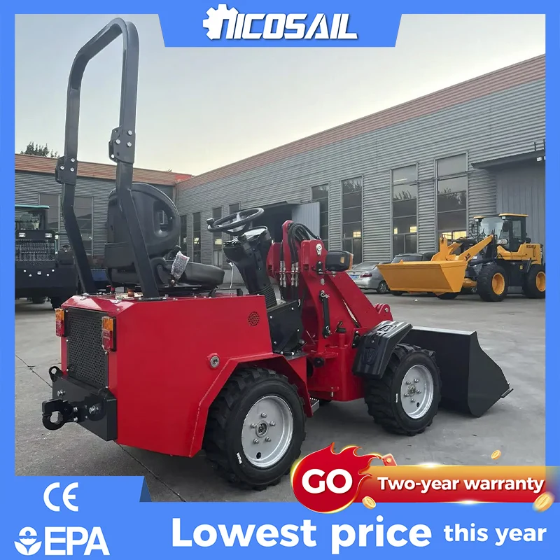 

KZL918 Small Telescopic Loader CE Euro Standard Strong Power Reliable Performance For Farm Ranch Lifting
