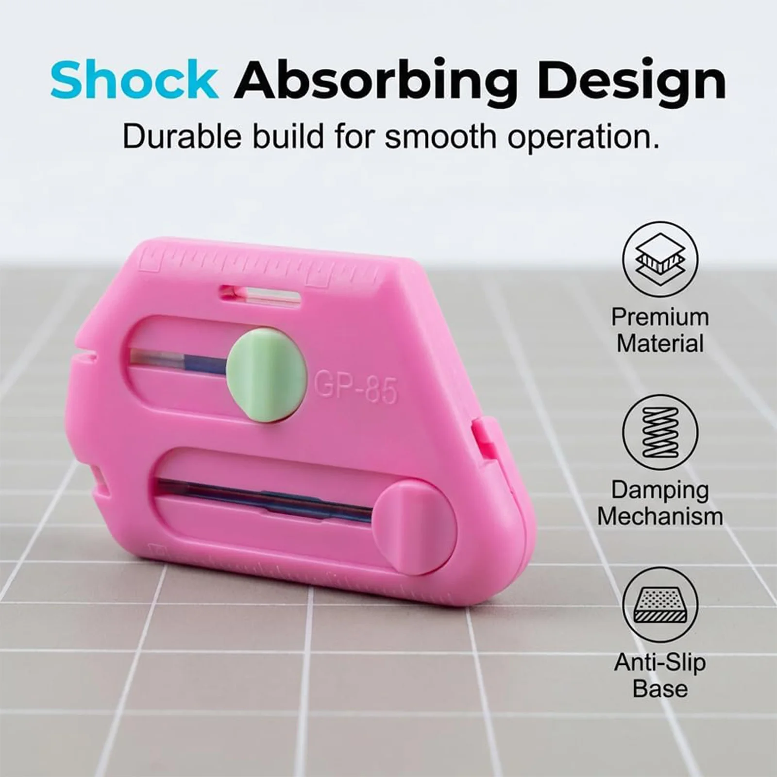 3-in-1 Multi-Function Seam Allowance Positioner with Thread Remover & Needle Threader Strong Magnetic Garment Making Positioner