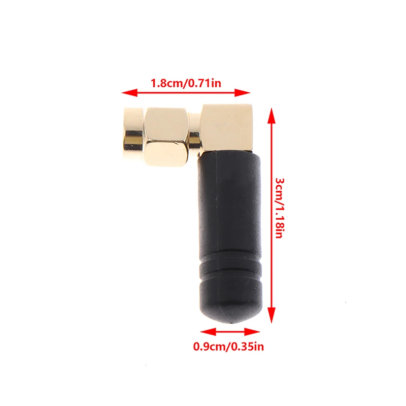 Mini Rubber 3dBi 2.4ghz WIFI Antenna SMA Male Router Bluetooth Antenna Wireless Module 2.4g Antena External Aerial SMA Connecter