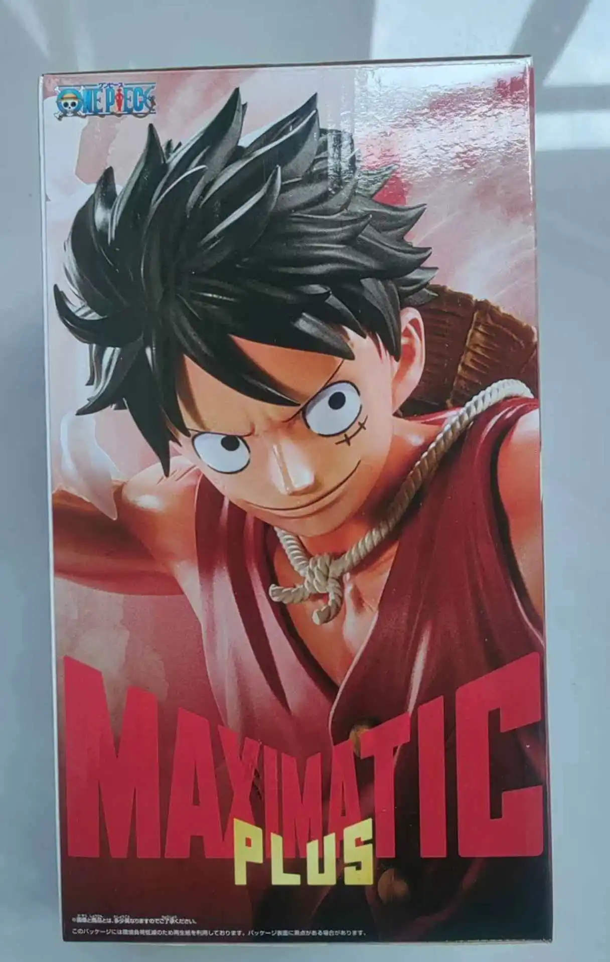 

BANDAI BANPRESTO MAXIMATIC PLUS ONE PIECE Monkey D. Luffy I Anime Figure Gift Model