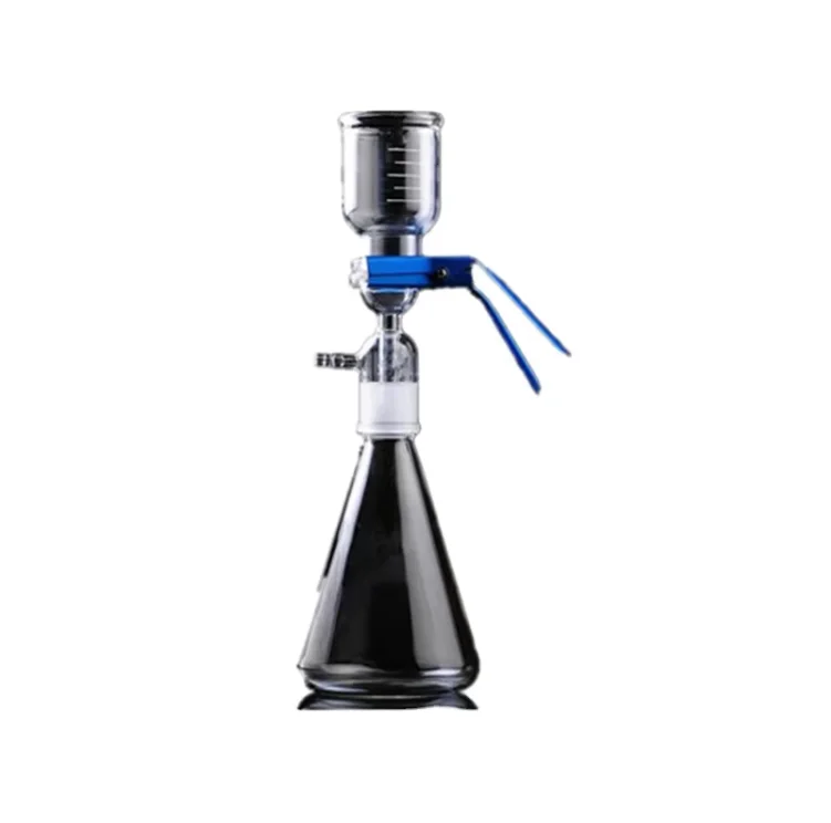 M-1 Lab All Chemical Toughened Glassware Funnel Vacuum Filter Funnel with Good Press-resistance and Leakproofness