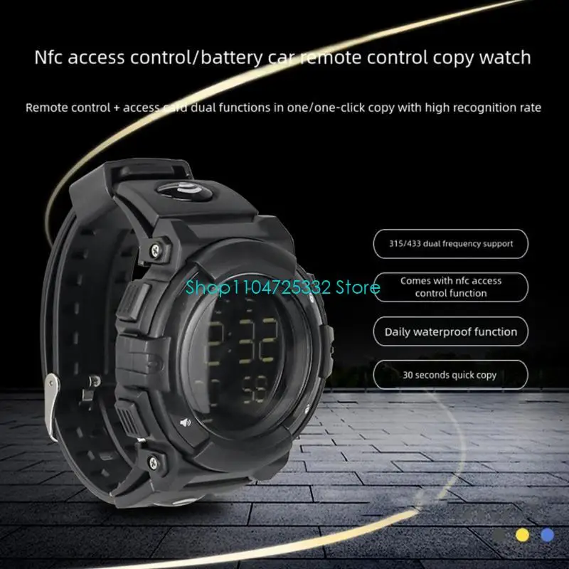 P5EA Tangan Pintar Nirkabel Pengendali Jarak Jauh Salinan Gerbang 433/315Mhz Duplikator Kunci