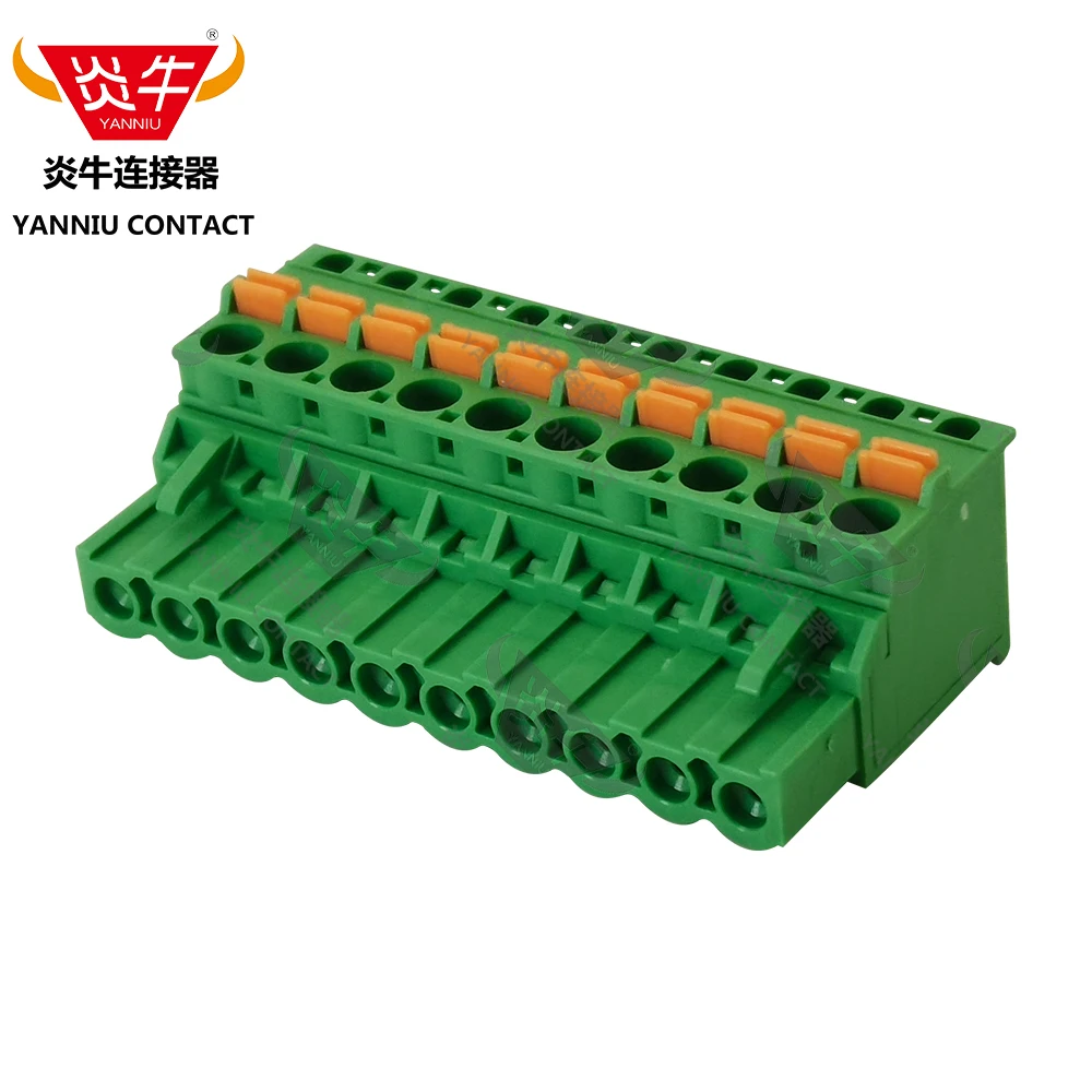 10 pezzi KF2EDGKDA 5.08 2P ~ 12P PCB CONNETTORE PLUG-IN BLOCCHI TERMINALI 2EDGKDA 5.08mm 2PIN ~ 12PIN FKCVR 2,5/ 2-ST-5.008 PHOENIX