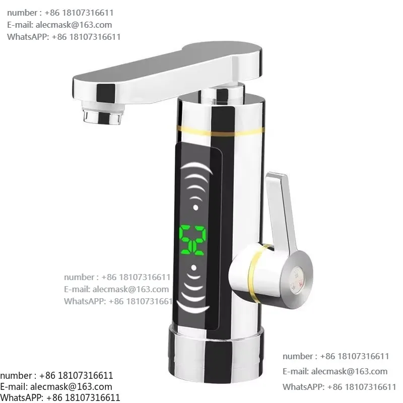 

110V 220V 3000W digital display slotless electric water tap water heater electroplating process