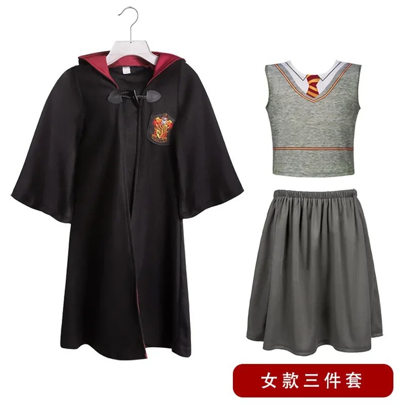 Children's Halloween Costume Magic Robe Cosplay Festive Atmosphere School Uniform Party Performance Costume