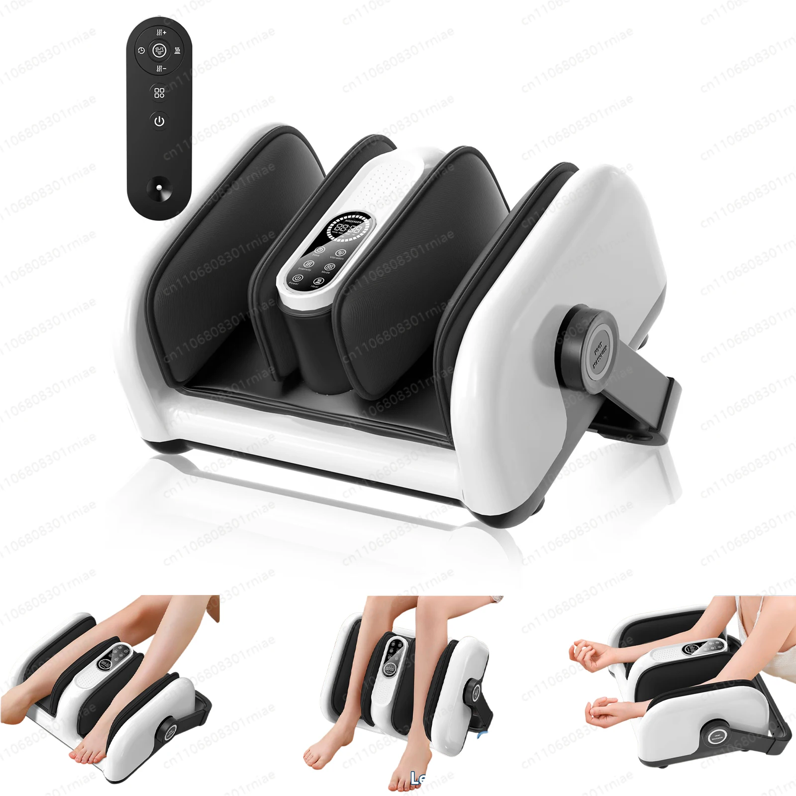 

Тепловой вибрационный массажер для икр, глубокое разминание, кровообращение, массажер для ног, ног