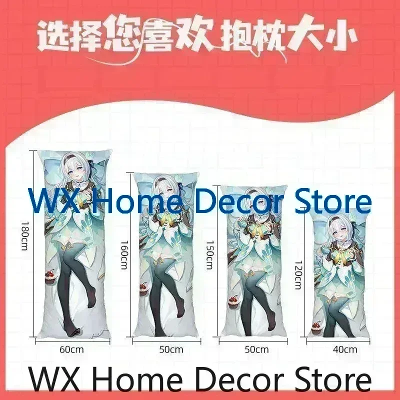أنيمي جينشين تأثير Kaedehara Kazuha على الوجهين طباعة هينغ الجسم المخدة Otaku تأثيري غطاء وسادة #3
