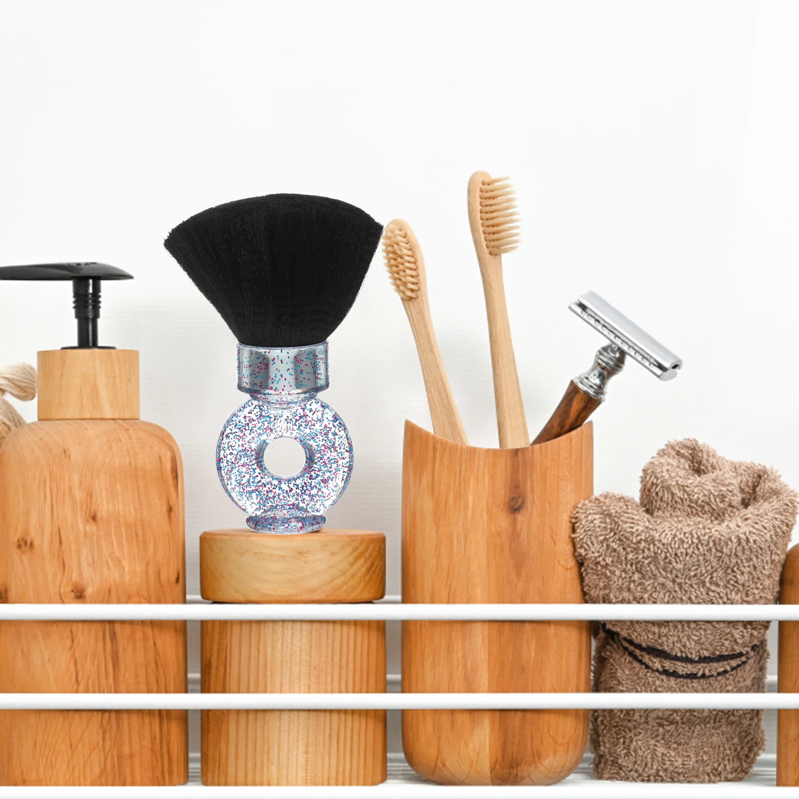 

Beard Brush Hair Cleaner Broken Remove Barber Shaving Neck Duster Hairdressing Cleaning Brush Compact Size Stylish Design