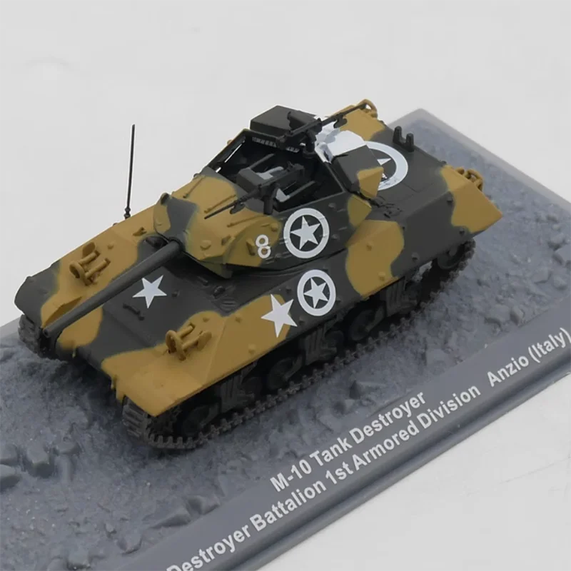 

Diecast 1:72 Scale M10 Tank Alloy Model Armored Vehicle Finished Simulation Collection Decoration Gift Toys Display