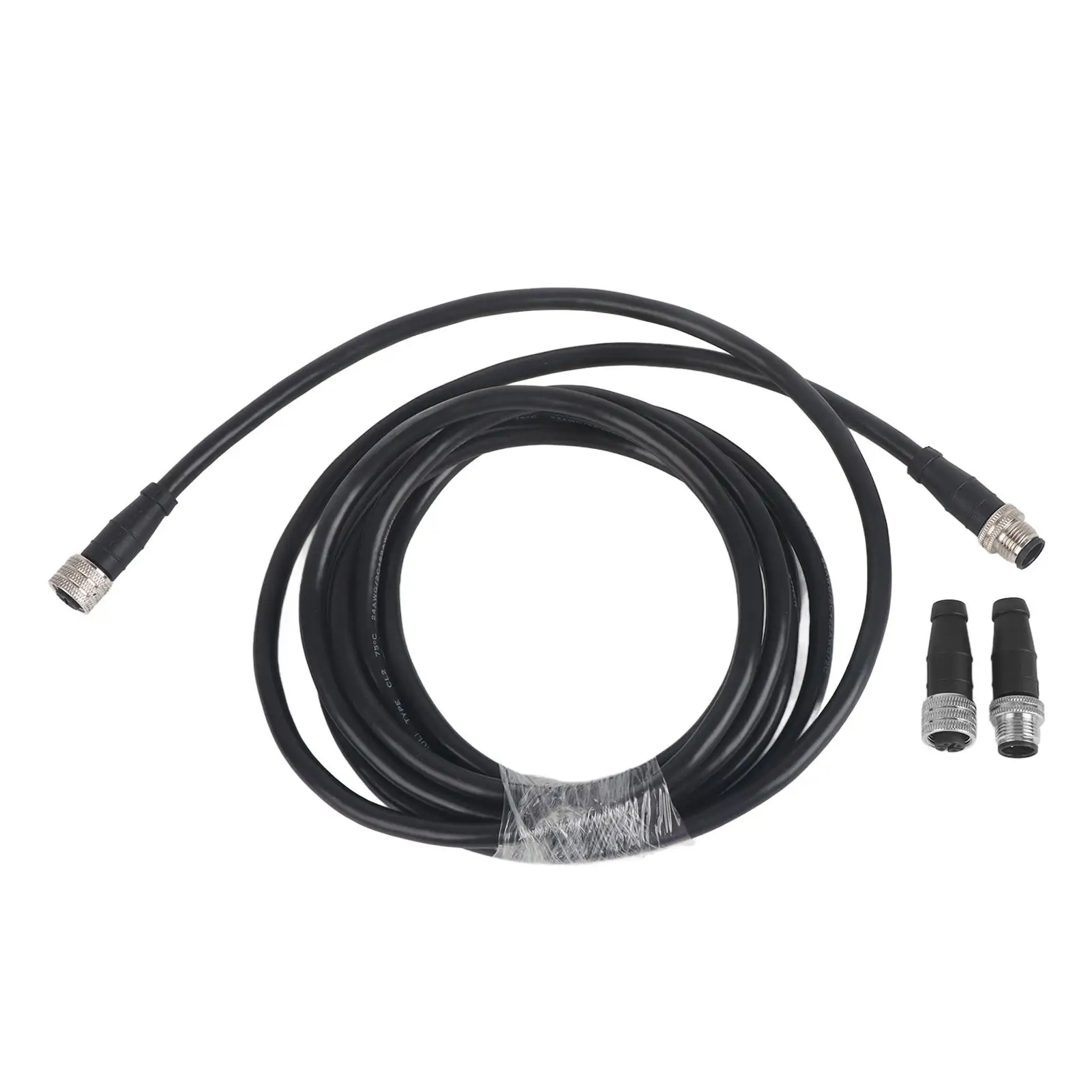 

Backbone Cable ABS High Toughness Oil Resistant IP67 5pin Waterproof Female Male Cable with Terminal Resistor for nmea 2000