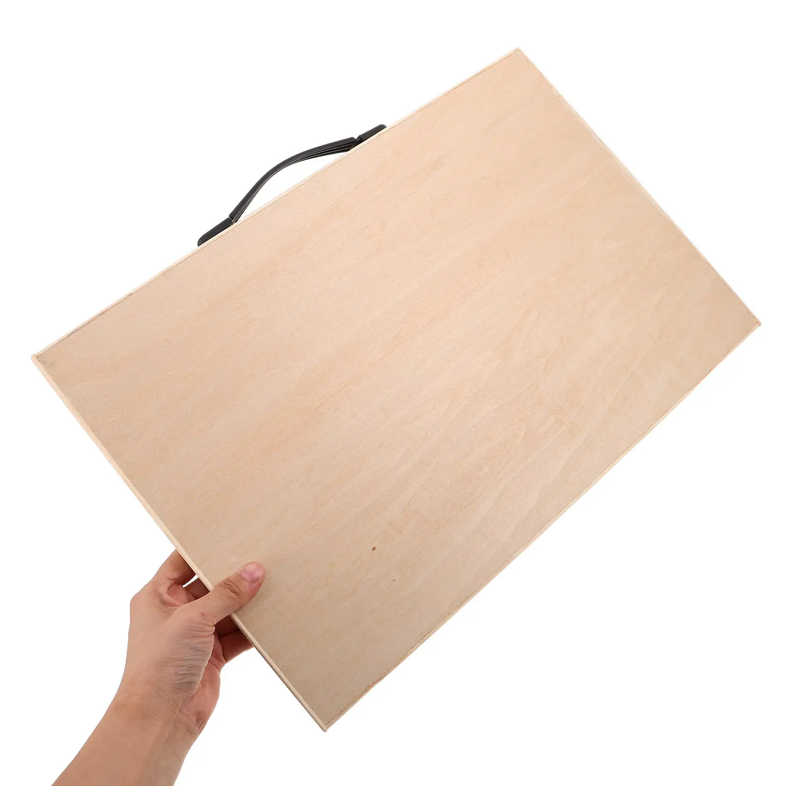 

Портативный деревянный планшет для рисования и черчения с ручкой и выдвижными ящиками, 17.4X11.7X0.6 дюйма