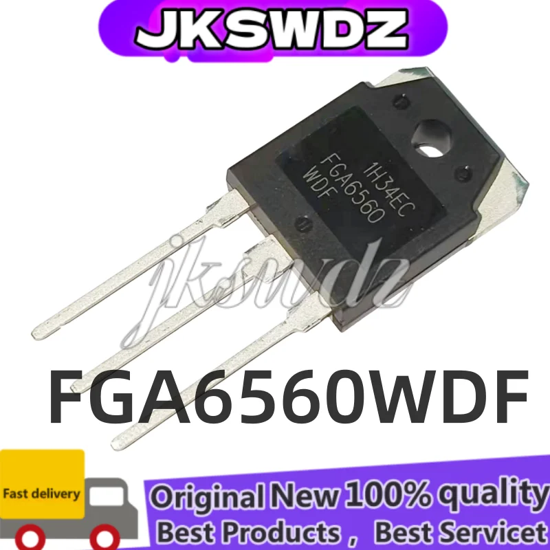 

10PCS/Lot New FGA6560WDF IGBT TO-3P 650V 120A Imported Original In Stock Fast Shipping Quality guaranteeJSWDZ