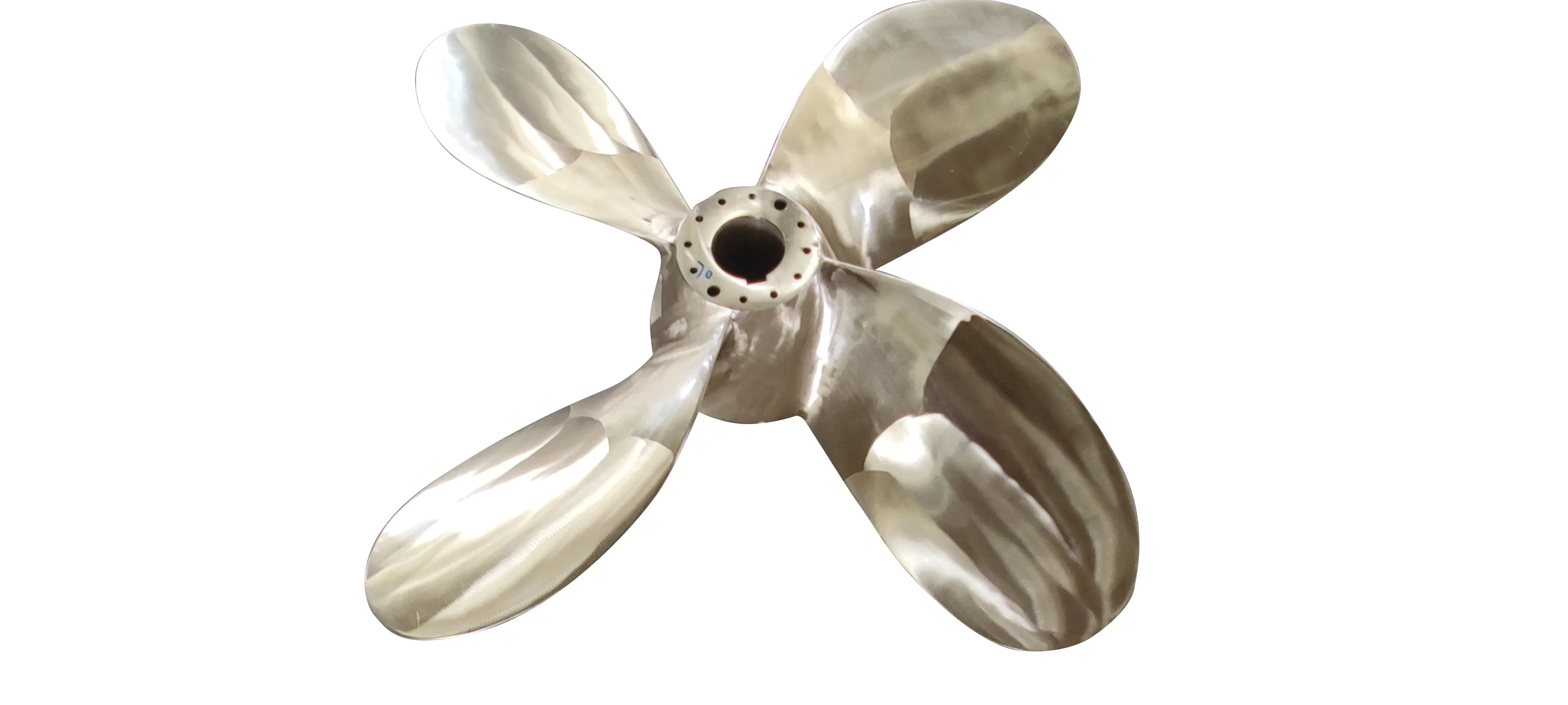 New 50-Inch Marine Propellers with 4 Blades Fixed Pitch Boat Propeller Made From Durable Copper