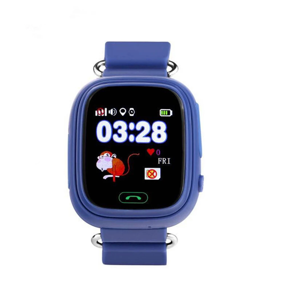 Q90 GPS Kid Smart Watch Baby Anti-lost Wristwatch SOS Call Location Device Tracker Smartwatch