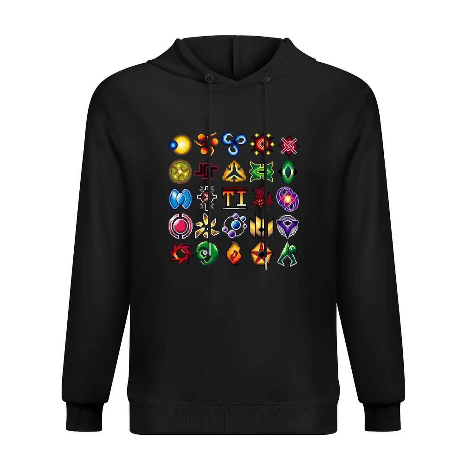 

Twilight Imperium Faction Pixel Art arranged in a Square Hoodie men wear fashion men men clothes hoodie