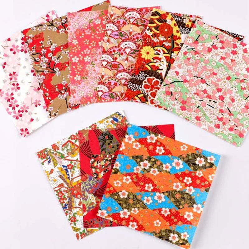 42x58cm Big Size Origami Japanese Paper Chiyogami Wrapping Gift Craft Paper DIY Creative Art Paper Doll Box Decoration