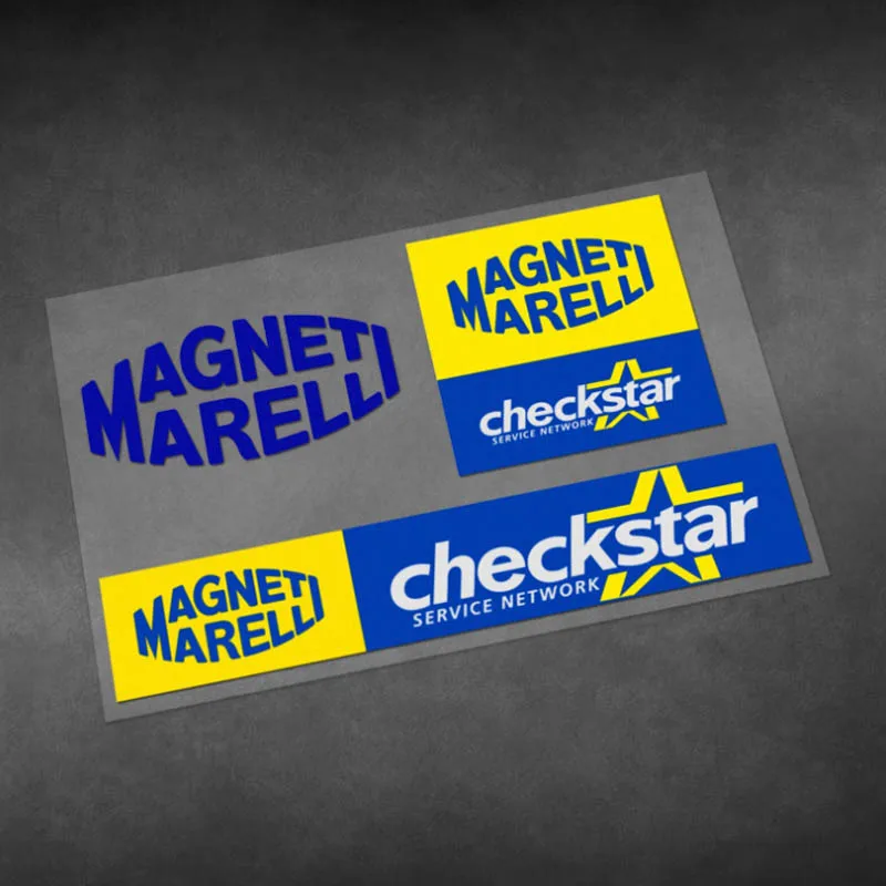 

Мотоциклетные брендовые наклейки-спонсоры, модификация автомобиля, водостойкая светоотражающая наклейка для кузова автомобиля, окна, украшение бампера