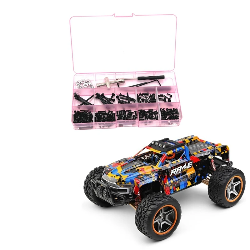 1 Satz Metall-Schraubkasten-Kit für Wltoys 12402-a Upgrade