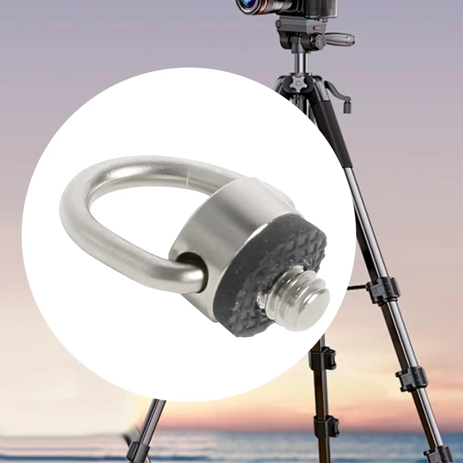 2xCamera Fixing Screw Premium 1/4 inch for Camera Shoulder Quick Release Plate
