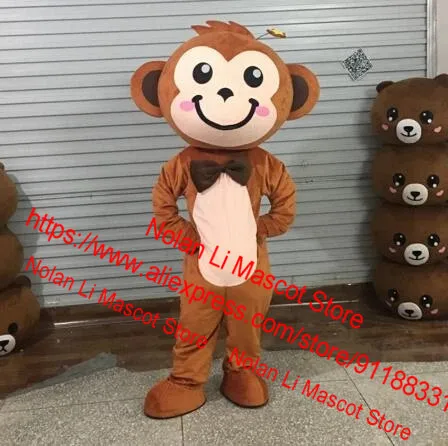 Costume de mascotte singe, accessoires de film, jeu de rôle, ensemble de dessin animé, jeu publicitaire, taille adulte, cadeau de vacances, fête d'anniversaire, nouvelle collection 860