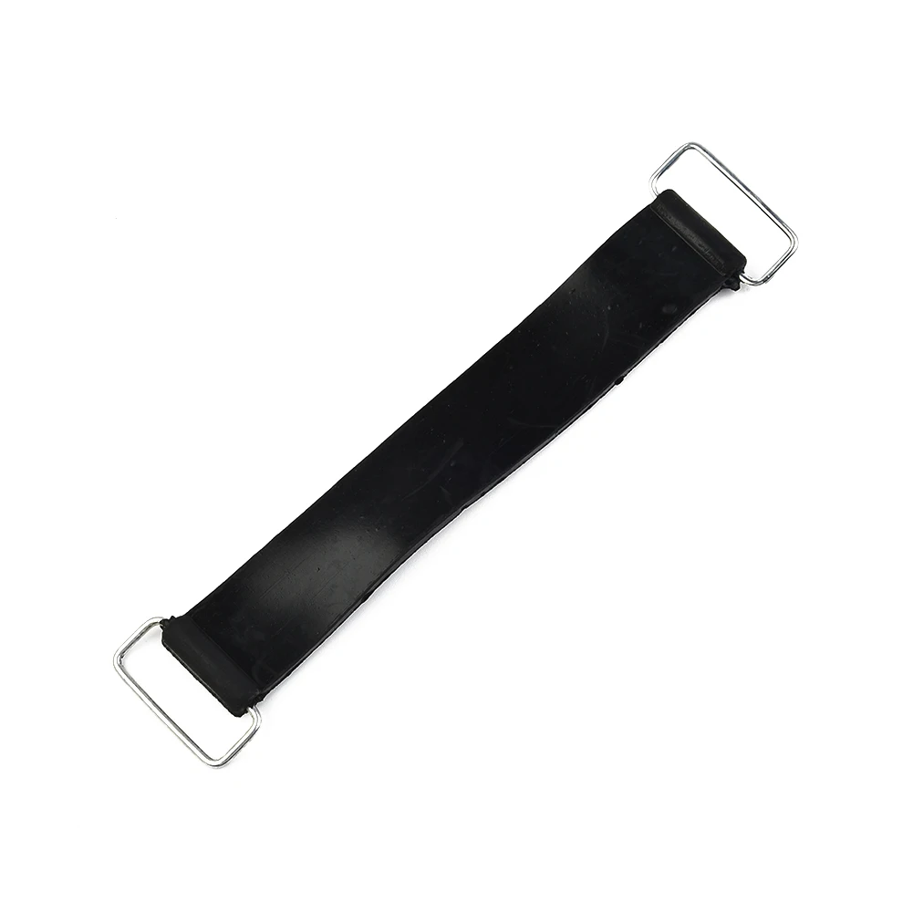 Fixed Rubber Strap Holder Waterproof Black Replacement Universal 18-23cm Motorcycle Scooters Battery Motorcycle Parts