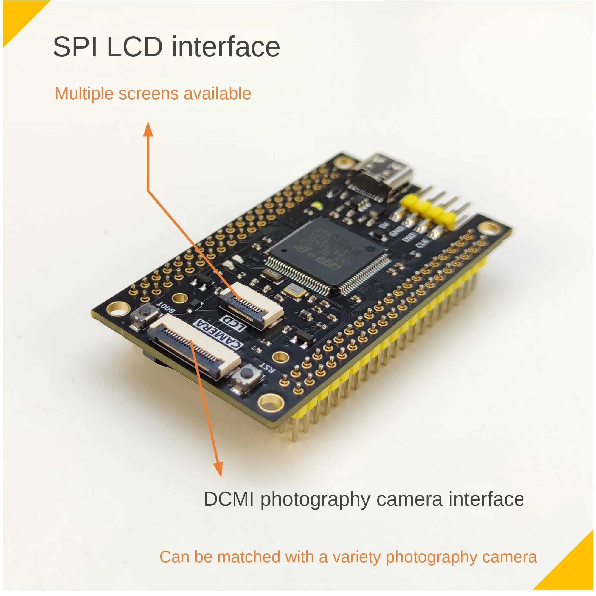 لوحة تطوير أساسية ، STM32H7B0 ، STM32H7B0 ، STM32H750 ، 743