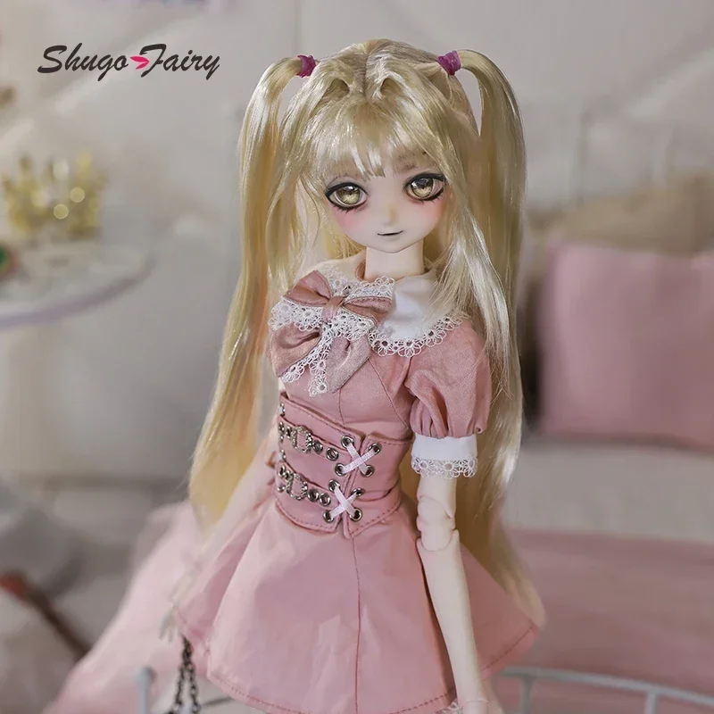 ShugaFairy Misa Bjd Doll 1/4 Huagao Anime Toy Joint Body DIY ACGN Girls Gift Sub-cultures Blythe Movable BJD Dolls