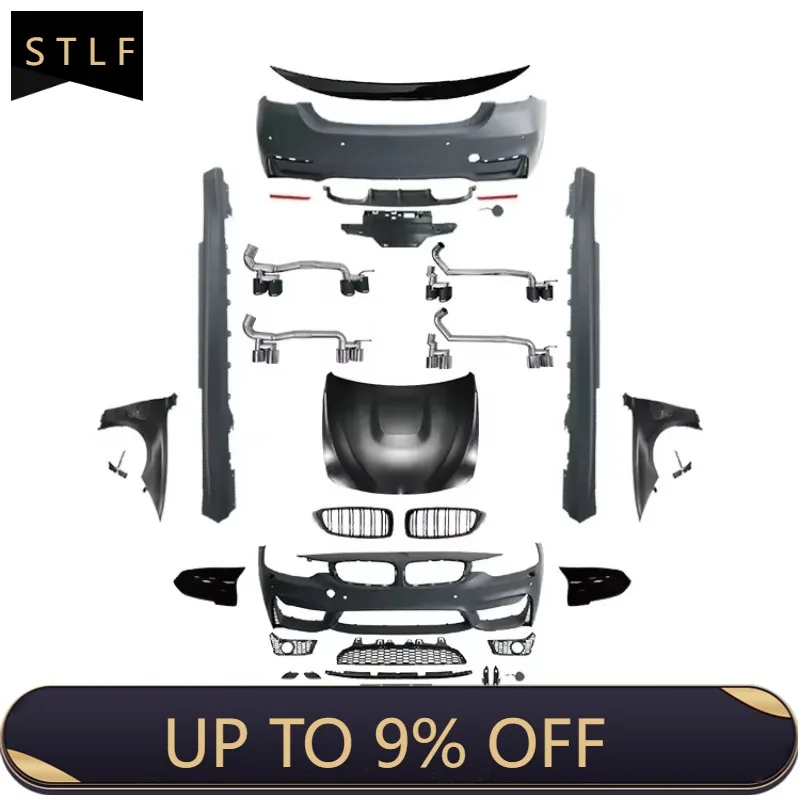 

Zuimi High-end High Quality M Body Kit For 4series 14-17 F32 F36 Modified To M4 Front Bumper Rear Bumper Side Skirt Grille F