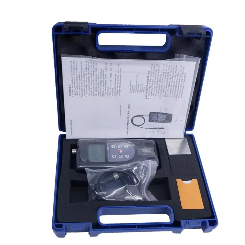 Plating Thickness Gauge 200um Micro Coating Thickness Gauge Automatic Shut Down F Type