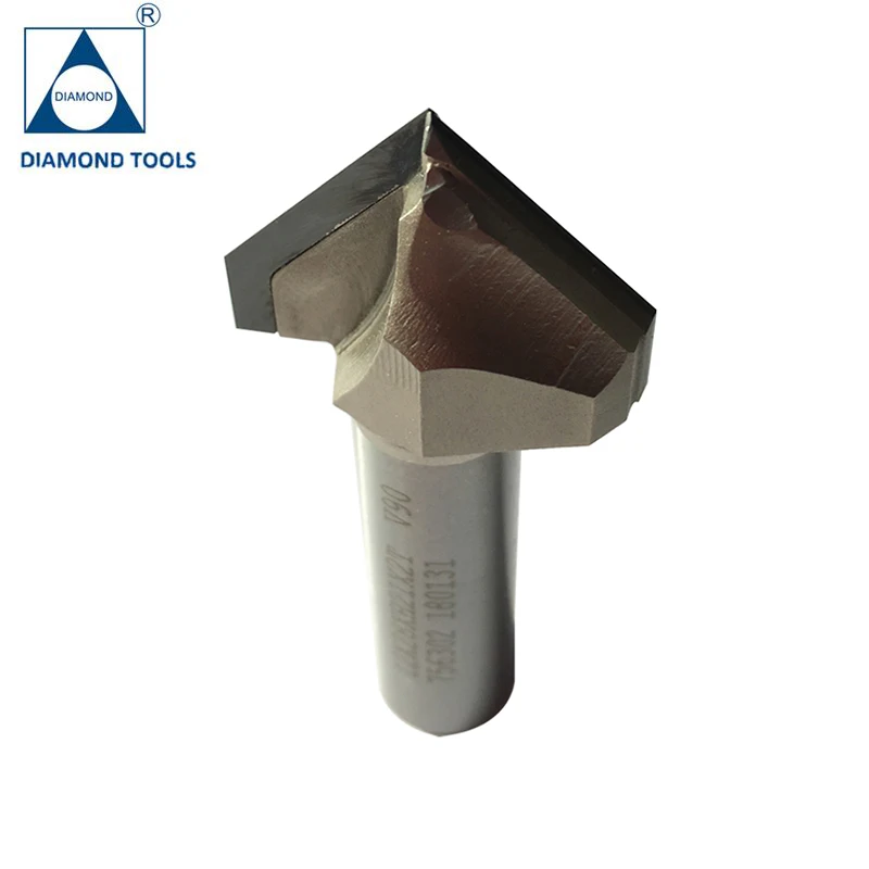 PCD wood working tools cnc granite diamond concrete router bit