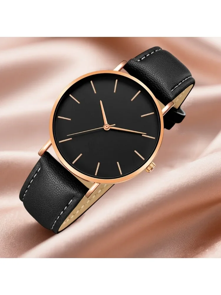 Montre pour hommes Ultra mince Simple haut de gamme mode analogique Quartz montre-bracelet décontracté homme d'affaires montre horloge cadeau Reloj Hombre