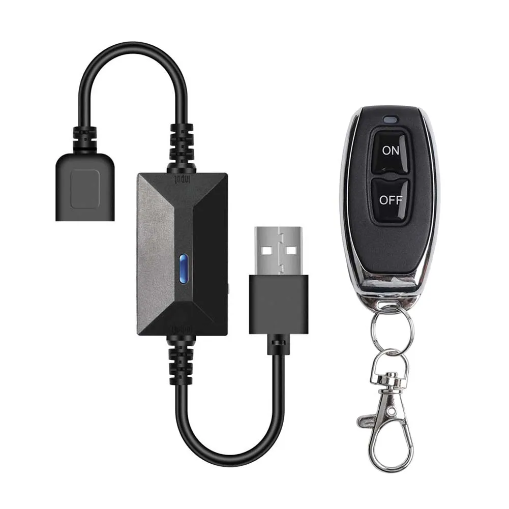 Remote Device Management RF Control Switch Compact Design 230*26*16mm DC 3.6V To 24V Input Learning Code Support