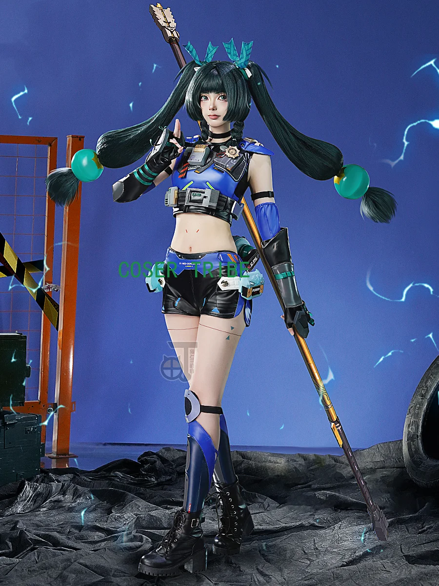 COSER TRIBE Zenless Zone Zero Qingyi Lori Suit Cosplay Costume Cos Game Anime Party Uniform Hallowen Play Role Clothes Clothing