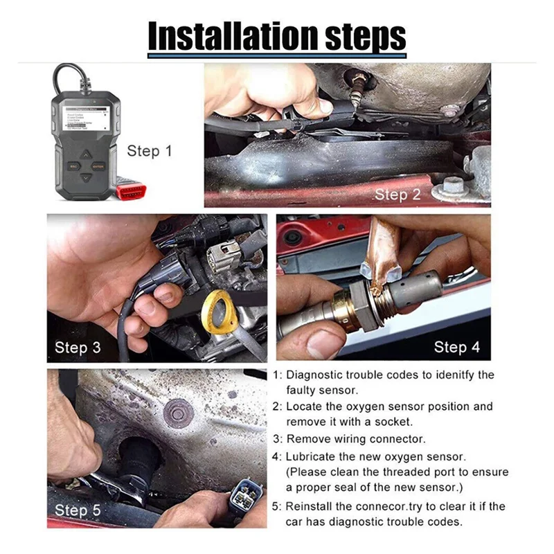 

Car O2 Oxygen Sensor L3TF-18-8G1C LZA07-MD11 For Ford Escape 2.3L 2005-2009 Air/Fuel Ratio Sensor L3TF-188G1A LZA07MD11