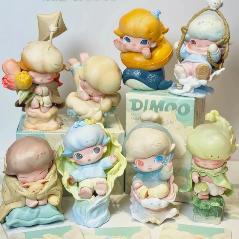 POPMART Dimoo Dimoo Memories We Hold Series Blind Boxes Desktop Collectible Decoration Toys
