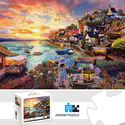 Puzzle da 1000 pezzi Summer Lake per adulti Giochi di decorazioni per la casa Divertimento per la famiglia Puzzle da pavimento Giocattoli educativi per bambini