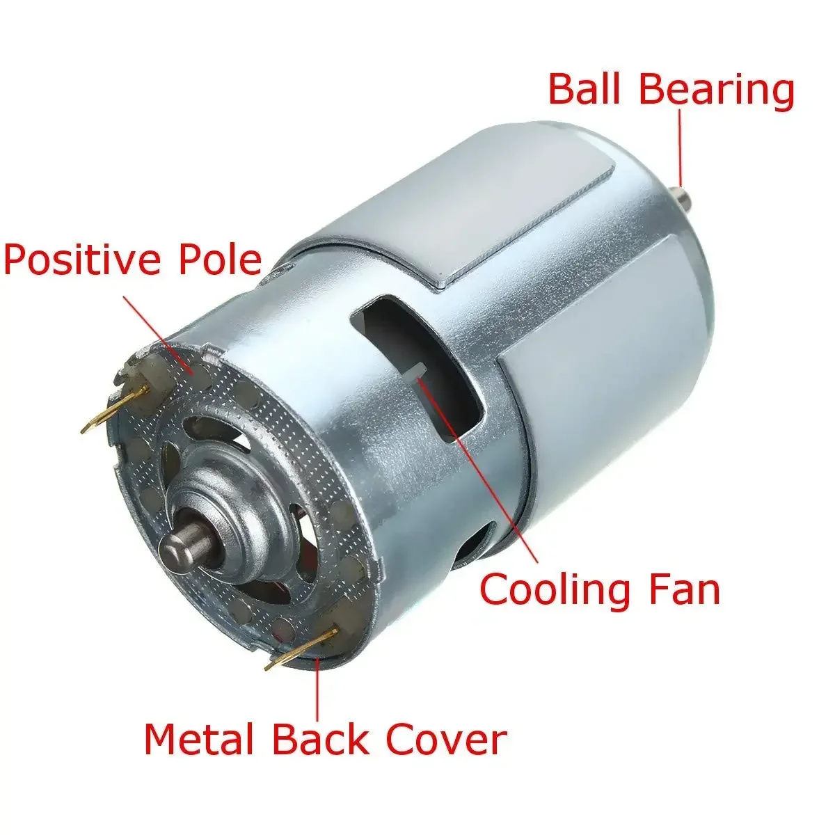 775 DC Motor 12-36V 20000 RPM Ball Bearing Spindle Motor with ER11 Extension Rod Carving Knife for CNC Router Machine