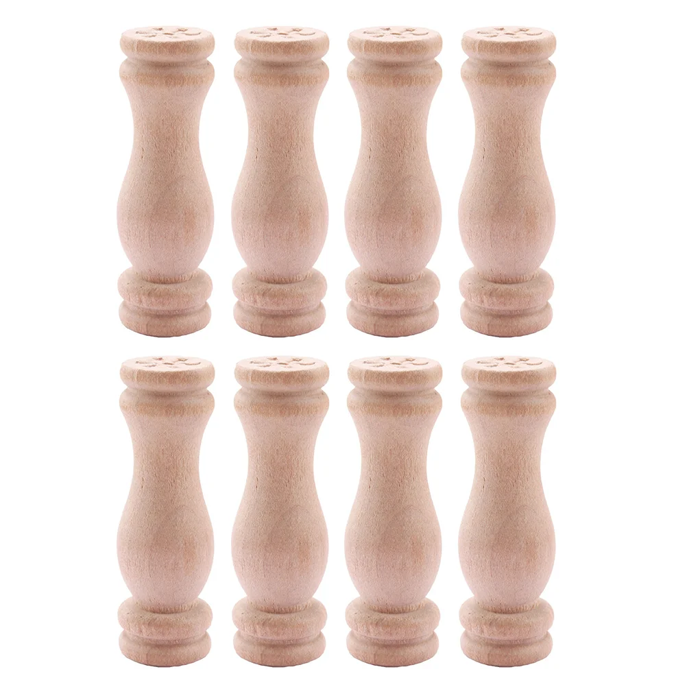 8Pcs Mini Stake Miniature Mini Furniture Mini House Daily Life Adornment Miniature Ornament Kids Plaything