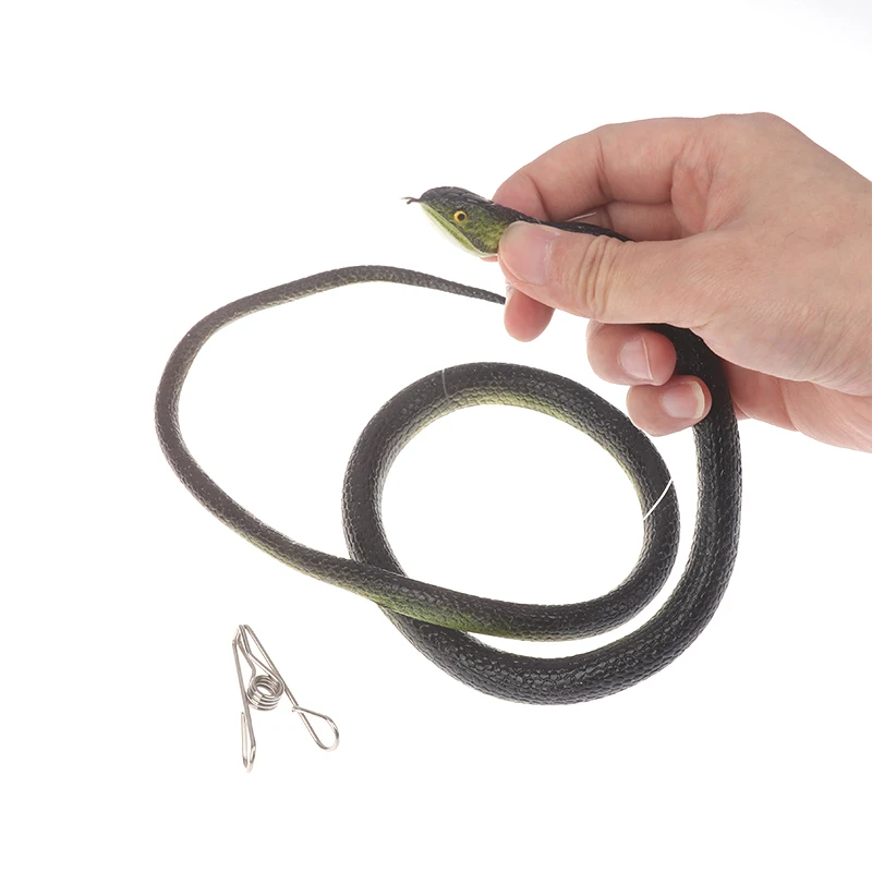 Snake Prank com String Clip, Chase People Toy, Presente engraçado paródia, Ao ar livre