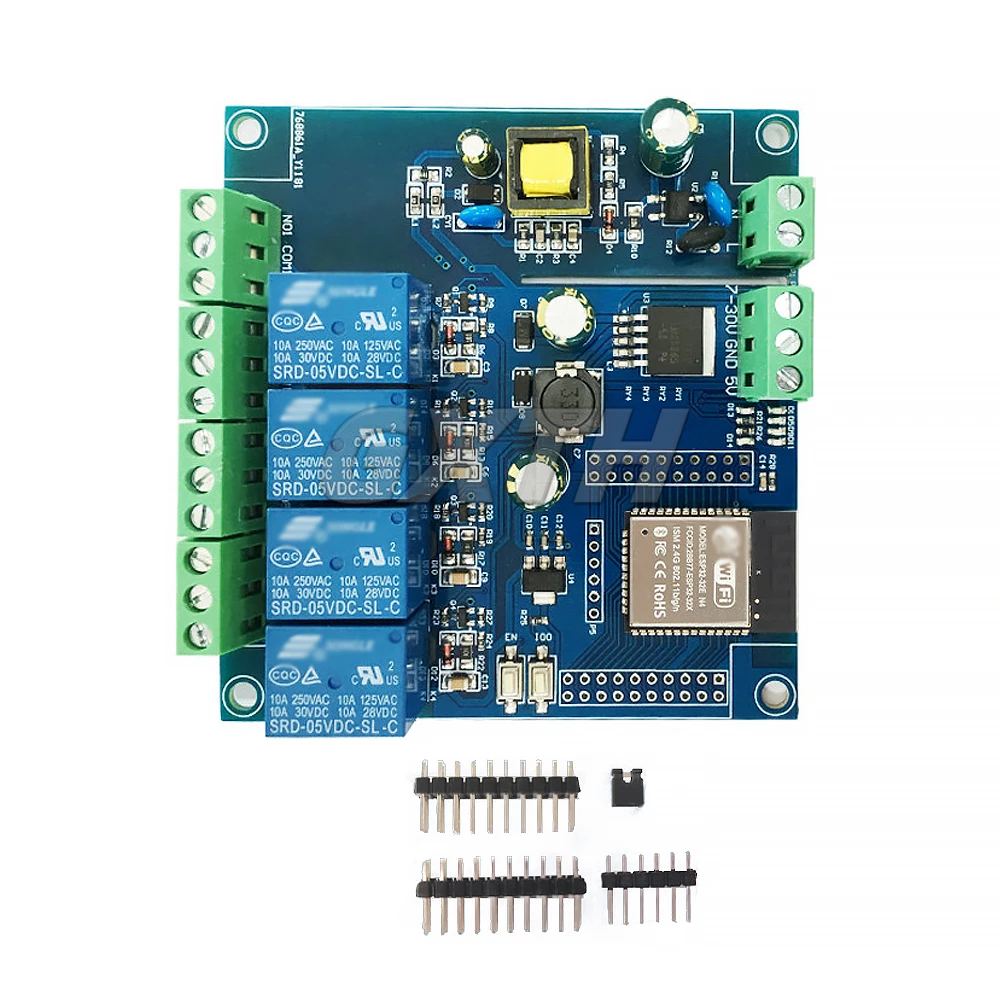 ESP32 WIFI Bluetooth BLE 1/2/4/8-Kanal-Relaismodul ESP32 Entwicklungsboard Zubehör AC220V/DC5-30V