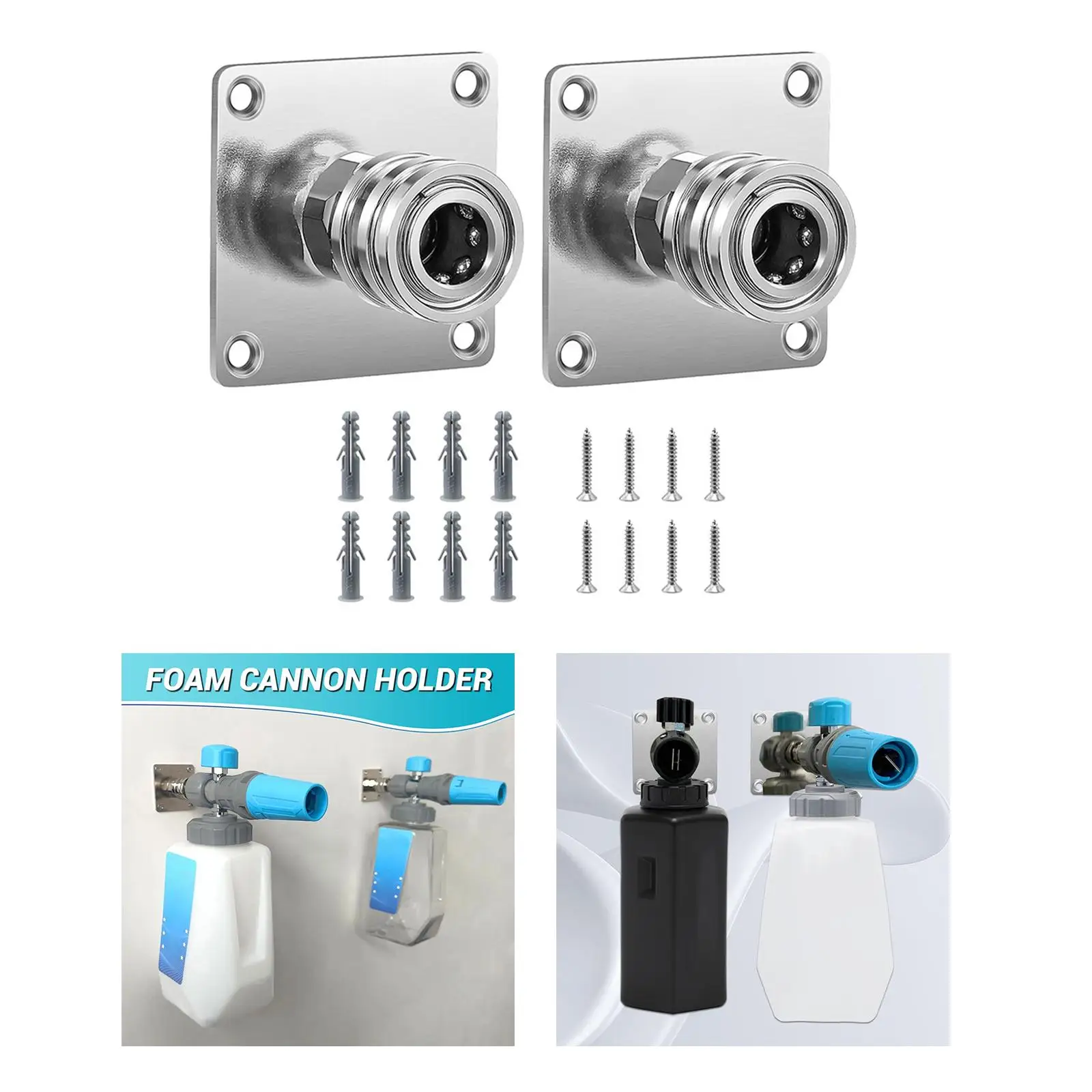 رف تخزين آلة التنظيف الأوتوماتيكي بتوصيل سريع مقاس 1/4 بوصة #3