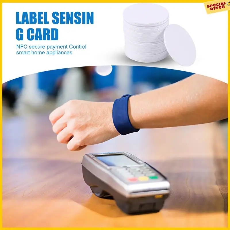 A25P สําหรับ Ntag215 แท็ก NFC, เปล่า PVC เหรียญ NFC การ์ดใช้งานร่วมกับโทรศัพท์มือถือและอุปกรณ์ที่ใช้ NFC ทั้งหมด-(30 ชิ้น)