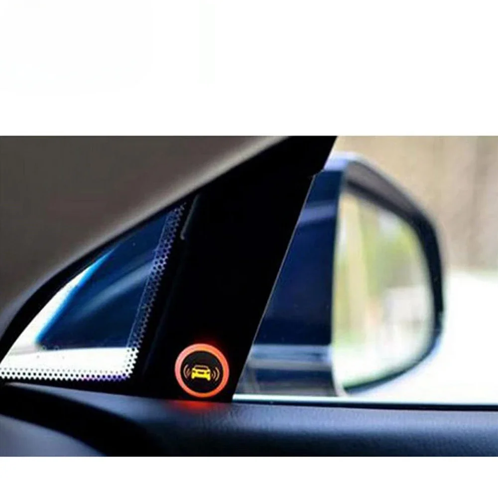 Car blind spot lane change auxiliary line change measurement ultrasonic radar car reversing radar honey device warning