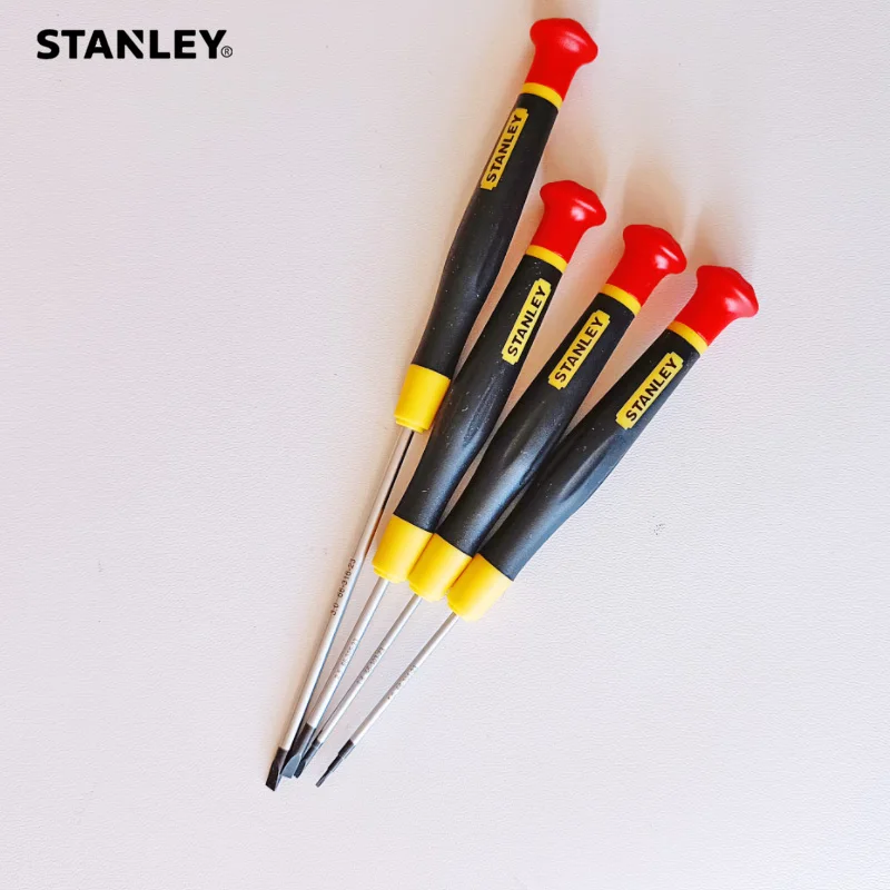 Stanley 1-piece Precision Mini Flat Screwdriver Slotted Micro Small Screwdriver For Glasses Phones Watch Lenses High Quality